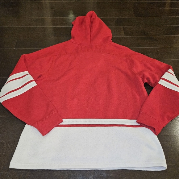 Colosseum Scarlet Nebraska Huskers Mens M Lace Up 3.0 Pullover Hoodie - Picture 7 of 8